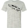 White Marble Unisex Poly-Cotton Short-Sleeve T-Shirt Thumbnail