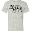 White Marble Unisex Poly-Cotton Short-Sleeve T-Shirt Thumbnail