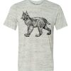 White Marble Unisex Poly-Cotton Short-Sleeve T-Shirt Thumbnail