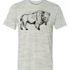 White Marble Unisex Poly-Cotton Short-Sleeve T-Shirt Thumbnail