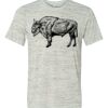 White Marble Unisex Poly-Cotton Short-Sleeve T-Shirt Thumbnail