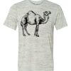 White Marble Unisex Poly-Cotton Short-Sleeve T-Shirt Thumbnail