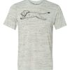 White Marble Unisex Poly-Cotton Short-Sleeve T-Shirt Thumbnail