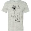 White Marble Unisex Poly-Cotton Short-Sleeve T-Shirt Thumbnail
