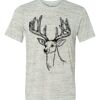 White Marble Unisex Poly-Cotton Short-Sleeve T-Shirt Thumbnail