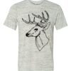 White Marble Unisex Poly-Cotton Short-Sleeve T-Shirt Thumbnail