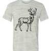 White Marble Unisex Poly-Cotton Short-Sleeve T-Shirt Thumbnail
