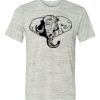 White Marble Unisex Poly-Cotton Short-Sleeve T-Shirt Thumbnail
