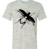 White Marble Unisex Poly-Cotton Short-Sleeve T-Shirt Thumbnail