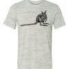 White Marble Unisex Poly-Cotton Short-Sleeve T-Shirt Thumbnail