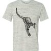 White Marble Unisex Poly-Cotton Short-Sleeve T-Shirt Thumbnail