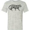 White Marble Unisex Poly-Cotton Short-Sleeve T-Shirt Thumbnail