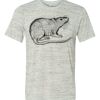 White Marble Unisex Poly-Cotton Short-Sleeve T-Shirt Thumbnail