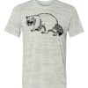White Marble Unisex Poly-Cotton Short-Sleeve T-Shirt Thumbnail