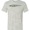 White Marble Unisex Poly-Cotton Short-Sleeve T-Shirt Thumbnail