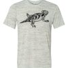 White Marble Unisex Poly-Cotton Short-Sleeve T-Shirt Thumbnail