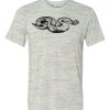White Marble Unisex Poly-Cotton Short-Sleeve T-Shirt Thumbnail