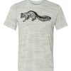 White Marble Unisex Poly-Cotton Short-Sleeve T-Shirt Thumbnail