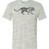 White Marble Unisex Poly-Cotton Short-Sleeve T-Shirt Thumbnail