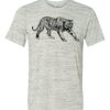 White Marble Unisex Poly-Cotton Short-Sleeve T-Shirt Thumbnail