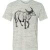 White Marble Unisex Poly-Cotton Short-Sleeve T-Shirt Thumbnail