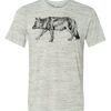 White Marble Unisex Poly-Cotton Short-Sleeve T-Shirt Thumbnail