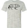 White Marble Unisex Poly-Cotton Short-Sleeve T-Shirt Thumbnail