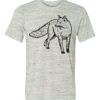 White Marble Unisex Poly-Cotton Short-Sleeve T-Shirt Thumbnail