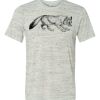White Marble Unisex Poly-Cotton Short-Sleeve T-Shirt Thumbnail
