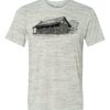 White Marble Unisex Poly-Cotton Short-Sleeve T-Shirt Thumbnail