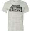 White Marble Unisex Poly-Cotton Short-Sleeve T-Shirt Thumbnail