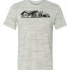White Marble Unisex Poly-Cotton Short-Sleeve T-Shirt Thumbnail