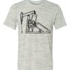 White Marble Unisex Poly-Cotton Short-Sleeve T-Shirt Thumbnail