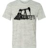 White Marble Unisex Poly-Cotton Short-Sleeve T-Shirt Thumbnail