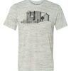 White Marble Unisex Poly-Cotton Short-Sleeve T-Shirt Thumbnail