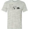 White Marble Unisex Poly-Cotton Short-Sleeve T-Shirt Thumbnail