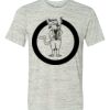 White Marble Unisex Poly-Cotton Short-Sleeve T-Shirt Thumbnail