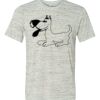 White Marble Unisex Poly-Cotton Short-Sleeve T-Shirt Thumbnail