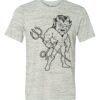 White Marble Unisex Poly-Cotton Short-Sleeve T-Shirt Thumbnail