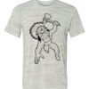 White Marble Unisex Poly-Cotton Short-Sleeve T-Shirt Thumbnail