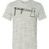 White Marble Unisex Poly-Cotton Short-Sleeve T-Shirt Thumbnail
