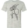 White Marble Unisex Poly-Cotton Short-Sleeve T-Shirt Thumbnail