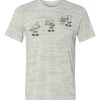 White Marble Unisex Poly-Cotton Short-Sleeve T-Shirt Thumbnail