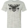 White Marble Unisex Poly-Cotton Short-Sleeve T-Shirt Thumbnail