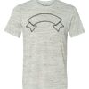 White Marble Unisex Poly-Cotton Short-Sleeve T-Shirt Thumbnail