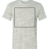 White Marble Unisex Poly-Cotton Short-Sleeve T-Shirt Thumbnail