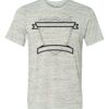 White Marble Unisex Poly-Cotton Short-Sleeve T-Shirt Thumbnail