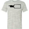 White Marble Unisex Poly-Cotton Short-Sleeve T-Shirt Thumbnail
