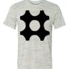 White Marble Unisex Poly-Cotton Short-Sleeve T-Shirt Thumbnail