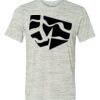 White Marble Unisex Poly-Cotton Short-Sleeve T-Shirt Thumbnail